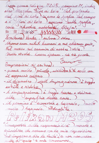 Pelikan M205 - Abulafia (Scrittura)