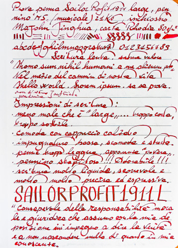 Sailor Profit 1911 Large - Abulafia (scrittura)