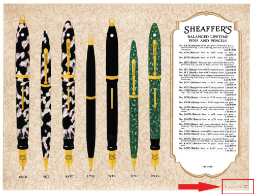 29. Sheaffer 1928 Catalog, pag.33 added in 1929 (fonte parkersheaffer.com) - Copyright detail.jpg