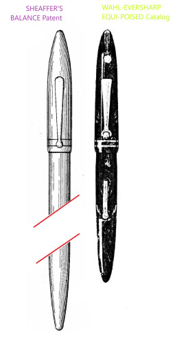 40. Sheaffer's BALANCE PATENT 1929 & Wahl-Eversharp EQUI-POISED 1929 - Copia.jpg