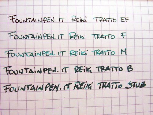 Tratti dei pennini della fp.it Reiki.