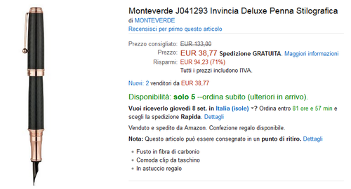 2016-09-02 00_47_43-Monteverde J041293 Invincia Deluxe Penna Stilografica_ Amazon.it_ Cancelleria e .png