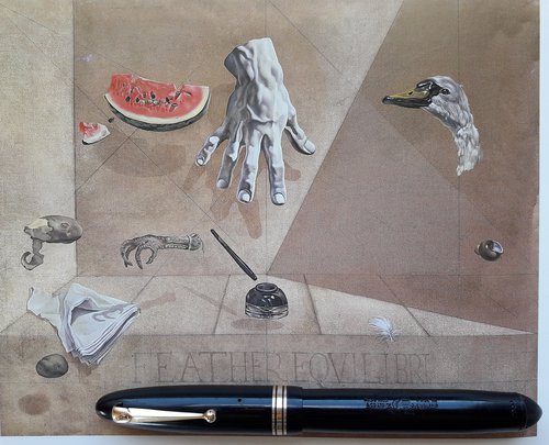 2. Salvador Dalì - Feather Equilibrium - 1947.jpg