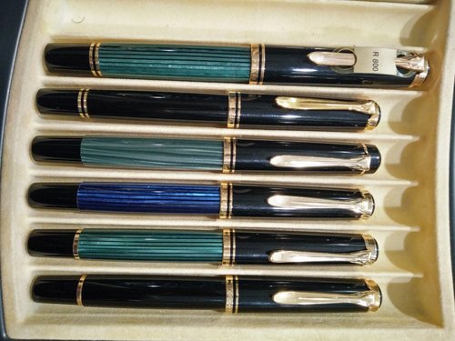 Come vedete il primo è un R800 tanto per capire la dimensione delle altre.