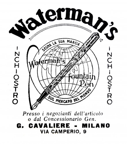 WATERMAN – INK - 1934.02.18. La Domenica del Corriere, Anno XXXVI n.7, pag.6