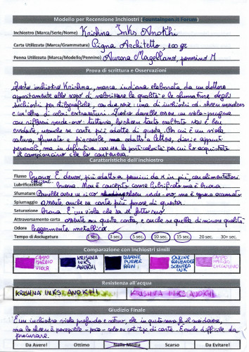 SCANSIONE - Prova su carta Pigna Architetto, 100 gr.