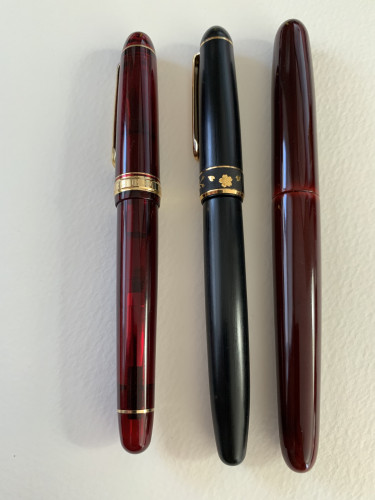 A partire da SX: 3776 Bourgogne, 3776 Higo Zogan (Sakura), Nakaya (che usa il pennino della 3776 o molto simile).