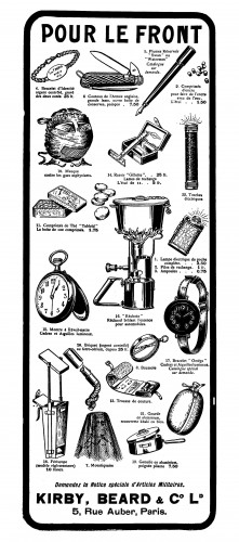 WATERMAN - 4x with ink tablets - end 1915