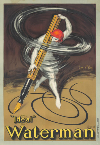13. JEAN D'YLEN - Ideal Waterman - affiche VERCASSON - 1922 - Bibliothèque nationale de France.jpg