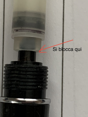 Tentativo con cartuccia Platinum